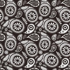 Mysterious Paisley Flower