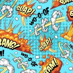 Exaggerated Sound Effect Text