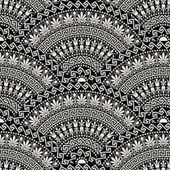 Mysterious Black And White Kal