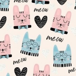 Gentle Spectacled Cat