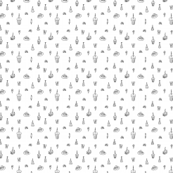 Simple Cup Cake Rainbow Hat