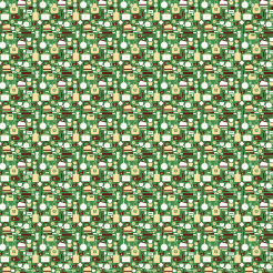 Kitchen Utensils Pattern