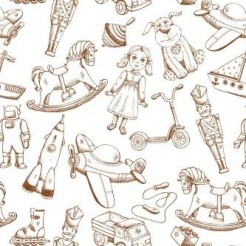 Sketch Antique Toys