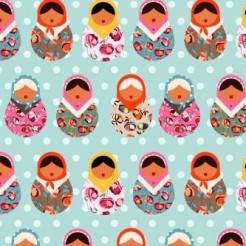 Colorful Russian Doll