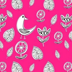 Childlike Doodle Bird