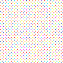 Brightly Colored Dots