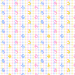 Cute Easter Eggs And Plaid