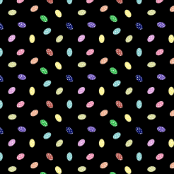 Colorful Polka Dot Eggs