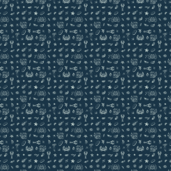 Realistic Hand-drawn Seafood