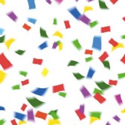 Rainbow Flying Paper