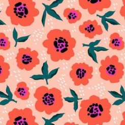 Doodle Flowers And Leaves