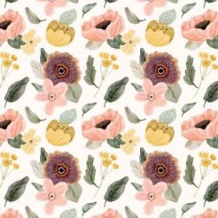 Watercolor Decorative Flowers