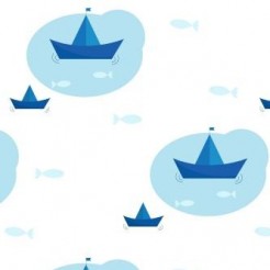 Cute Paper Sailboat