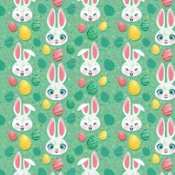 Happy Big-eyed Bunny