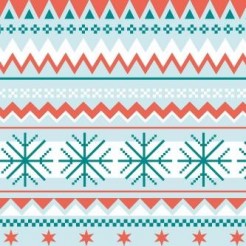 Snowflake Warm Christmas