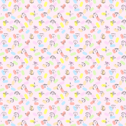 Colorful Lines Of Human Face