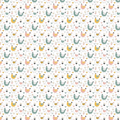 Simple Strokes Of Hen And Chic