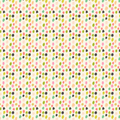 Irregular Dots With Colorful E