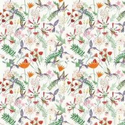 Hummingbird In The Garden