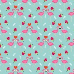 Flamingo And Rose