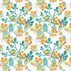Parrot And Orange Blossom