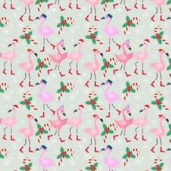 Christmas Flamingo