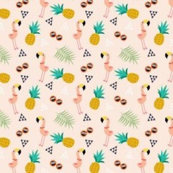 Pineapple Sunglasses Flamingo