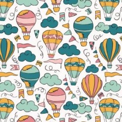 Doodle Patch Hot Air Balloon