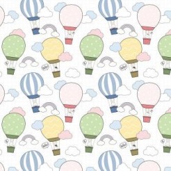 Rabbit Family Taking A Hot Air