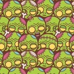 Horror Zombie Family