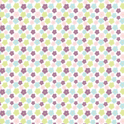 Pastel Colored Flowers