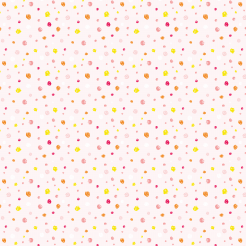Pink And Yellow Mottled Dots