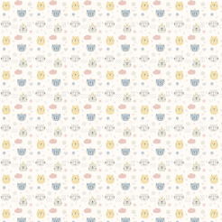 Round Cat Like In A Children&#