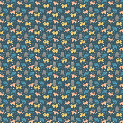 Color Block Cute Cat