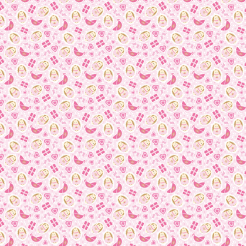 Pink Hedgehog And Baby Carriag