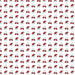 Santa Hat And Gloves