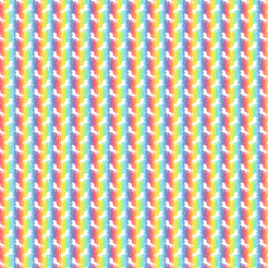 Rainbow Star Unicorn