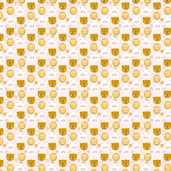 Doodle Cute Bear And Lion