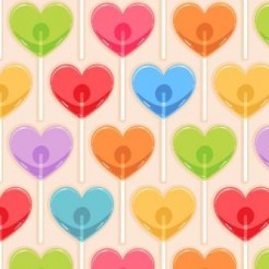 Colorful Love Lollipop