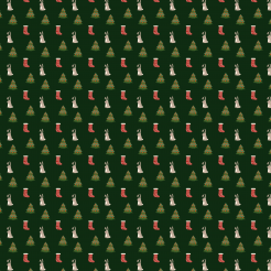 Hand Drawn Christmas Bunny Ill