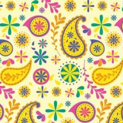 Flower And Wheel