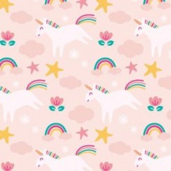 Happy Running Unicorn