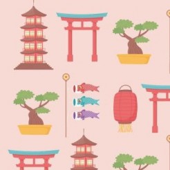 Japanese Architectural Torii