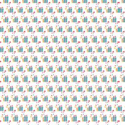 Blue And Yellow Gifts And Triangles