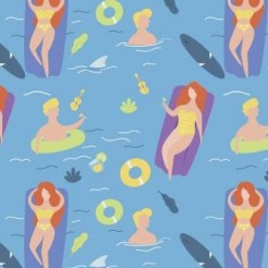 Couple Island Vacation