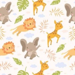 Lion Chasing Small Animals