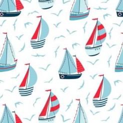 Seagull And Sailboat
