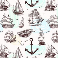 Sailing Wooden Boat