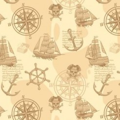 Skeleton Pirate Ship