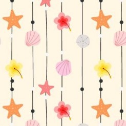 Creative Shell Door Curtain